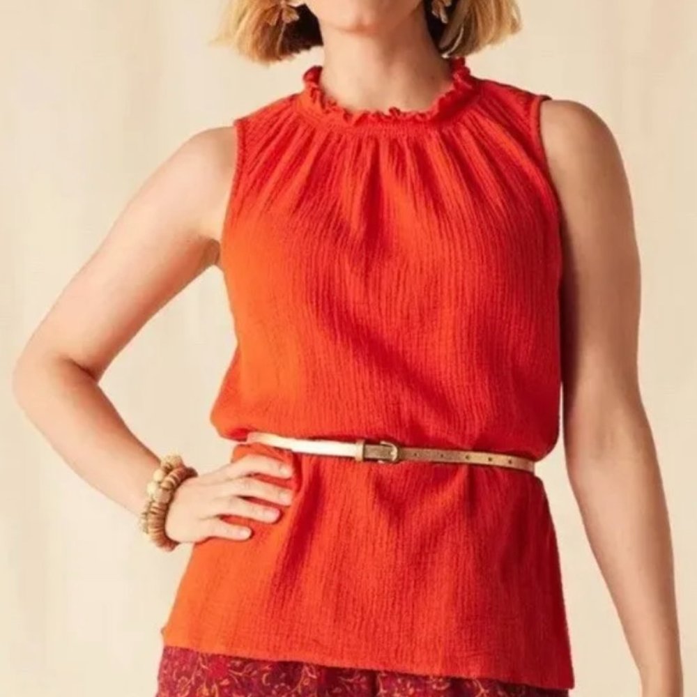 NIB- NWT Matilda Jane maui mocked neck tank size Large